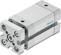 ADNGF-20-25-P-A Festo Pneumatic Compact Cylinder - 554224 20 mm Bore, 25 mm  Series, Double Acting Acting