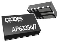 AP63356QZV-7 DiodesZetex,  Sync Buck Converter 3.5A Adjustable 9-Pin, V-DFN3020-13