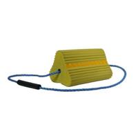RS PRO  High Visibility Rubber Wheel Chock, 300 mm x 150mm x 170 mm
