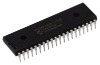 PIC18F4523-I-P Microchip PIC18F4523-I/P, 8bit PIC Microcontroller, 40MHz, 32 kB, 256 B Flash, 40-Pin PDIP