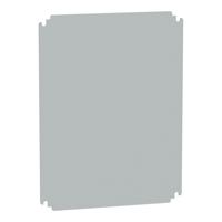 NSYMPP54 Schneider Electric NSYM series 500 x 400mm Mounting Plate for use with Spacial CRN, Spacial S3D, Spacial S3X, Thalasa