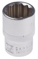 RS PRO 1/2 in Drive 18mm Standard Socket, 12 point