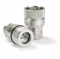Parker Steel Female Hydraulic Quick Connect Coupling, BSP 1/2 Female