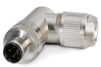 1554539 Phoenix Contact Circular Connector, 4 Contacts, Cable, M12 Connector, Plug, Male, IP67, SACC Series