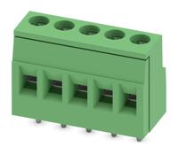1730421 Phoenix Contact MKDS 2.5/ 5-5.08 Series PCB Terminal Block, 5-Contact, 5.08mm Pitch, Through Hole Mount, Screw