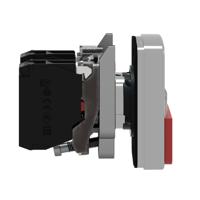 XB4BW73731B5 Schneider Electric Harmony XB4 Illuminated Red/Green Push Button NO/NC Spring Return