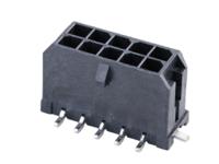 43045-1020 Molex MICRO-FIT 3.0 43045, 3mm Pitch, 10 Way, 2 Row, Straight PCB Header, Surface Mount