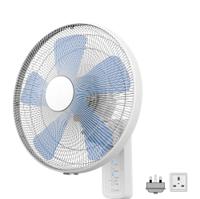 RS PRO Wall Fan 66.17m³/min 400mm blade diameter 3 speed 230 V with plug: Type G - British 3-pin