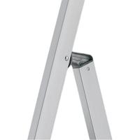 02370006 TUBESCA Anodized Aluminium 6 steps Step Ladder, 1.32m platform height, 1.97m open lengthTubesca