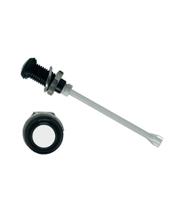 RHD-1160-F6P67PR  Bivar, Panel Mount Vertical LED Light Pipe, Clear Round Lens