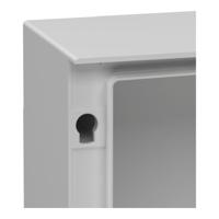 NSYPLM64BG Schneider Electric Fibreglass Reinforced Polyester, Wall Box, IP66, 250mm x 647 mm x 436 mm