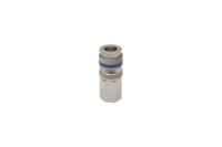 667-1917 RS PRO Brass, Steel Female Pneumatic Quick Connect Coupling, G 1/4 Female Threaded