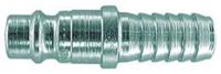 103105003 CEJN Steel Pneumatic Quick Connect Coupling, Hose Barb, 8mm Hose Barb Connection