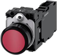 3SU1100-0AB20-1FA0 Siemens SIRIUS ACT 3SU11 Series Push Button, Panel Mount, 22mm Cutout, SPDT