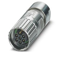1629034 Phoenix Contact Cable Mount Industrial Circular Connectors, 7 Contacts, 17 mm Connector, Plug
