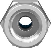 QSF-1-4-6-B-100 Festo Threaded-to-Tube Pneumatic Fitting G 1/4 Female to Push In 6 mm