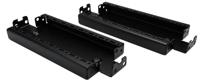 Rittal Black Steel Rack Panel, 20HP, 100 x 400mm