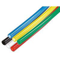 SMC TU Polyurethane, Flexible Tube, 4mm ID, 6mm OD, Black, 20m