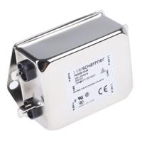 FN2030-10-06 Schaffner FN2030 Series 10A 250 V ac 400Hz Flange Mount RFI Filter, with Tab Terminals