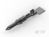 794018-1 TE Connectivity .062 Commercial Crimp Terminal Contact, Male, 0.05mm² to 0.2mm², 30AWG to 24AWG, Tin Plating