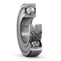 6211-2Z SKF  1 Row Ball Bearing - 55 mm ID, 100 mm OD