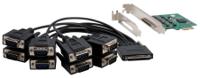 Exsys 8 Port PCIe RS232 Serial Card