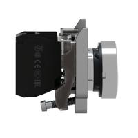 XB4BA11 Schneider Electric Harmony XB4 White Push Button NO Spring Return