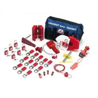 Brady Red, Silver Lockout Tagout Kits
