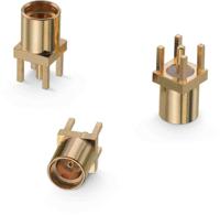 66012002111503 Wurth Elektronik 50Ω Straight Through Hole MMCX Connector, jack, Solder Termination, 6GHz
