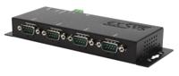 Exsys Serial Device Server, 1 Ethernet Port, 4 Serial Port, Ethernet Interface, 921.6kBd Baud Rate