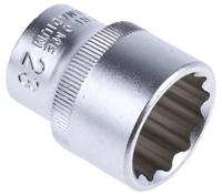 RS PRO 1/2 in Drive 23mm Standard Socket, 12 point