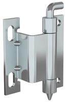 Pinet Steel Concealed Hinge, Screw Fixing, 60mm x 3mm