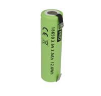 RS PRO RS PRO, 3.60V, 18650, Lithium-Ion Rechargeable Battery, 3500mAh