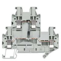 8WH1020-5BF00 Siemens 8WH Series Grey Din Rail Terminal, 2.5mm², 2-Level, Screw Termination, CSA