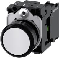 3SU1100-0AB60-1BA0 Siemens SIRIUS ACT 3SU11 Series Push Button Complete Unit, Panel Mount, 22mm Cutout, SPST