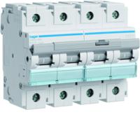 HMB499 Hager HMB MCB, 4P, 125A, 400V AC, 15 Breaking Capacity