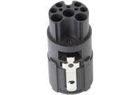 HARTING Male Contact Insert 9 Way for use with Circular Connectors