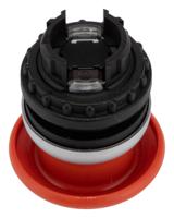 216720-M22-DP-R-X0 Eaton Mushroom Red Push Button - Momentary, M22 Series, 22mm Cutout, Round