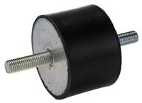 126-4272 RS PRO M12 Anti Vibration Mount, Male to Male Bobbin with 353.2kg Compression Load