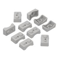 RS PRO ABS Pole Mount Bracket for Use with Enclosure, 31.7 x 19.7 x 13mm