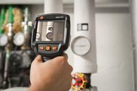 0560-8721 Testo 872 Thermal Imaging Camera, Temp Range: 0 → +650 °C, -30 → +100 °C 320 x 240pixel