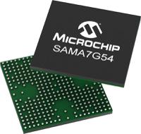 SAMA7G54-V-4HB Microchip SAMA7G54-V/4HB ARM Cortex Microcontroller, Arm Cortex-A7, 343-Pin TFBGA