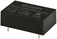 REC6-4815DRW-R10-A Recom REC6 6W Isolated DC-DC Converter Through Hole, Vin 36 → 75 V dc, Vout ±15V dc, I/O isolation 10kV