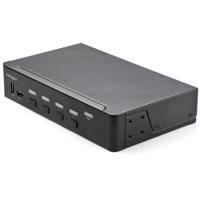 StarTech.com 4 Port USB HDMI KVM Switch, 3.5 mm Stereo 3840 x 2160 Maximum Resolution
