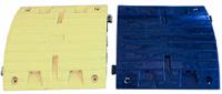 RS PRO Rubber Speed Bump, 2.5 m x 500mm x 70 mm, 15km/h Speed Limit