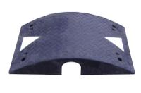 RS PRO 800mm Black/White Cable Cover in Rubber, 120mm Inside dia.