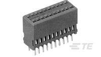5-104078-5 TE Connectivity AMPMODU System 50 Series 2.54mm Pitch 50 Way 2 Row Straight PCB Socket, Through Hole, Solder Termination