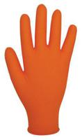 GL2003 BM Polyco Orange Nitrile Gloves size 9 - L Powder-Free x 90