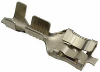 2178300-1 TE Connectivity FASTON Series Crimp Receptacle, 3.8 (Section E-E) mm, 5.5 (Section B-B) mm, 0.8mm² to 2mm², 18AWG to