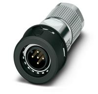 1021815 Phoenix Contact Circular Connector, 5 Contacts, Cable, M12 Connector, Plug, IP65, IP67, SACC Series